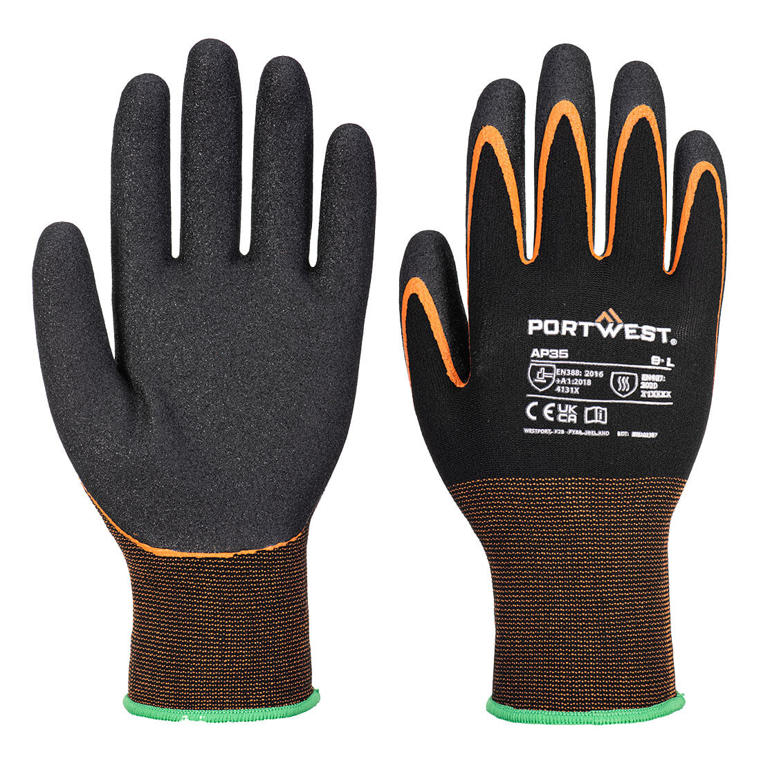 AP35 - Grip 15 Nitrilhandske med dubbel handflata