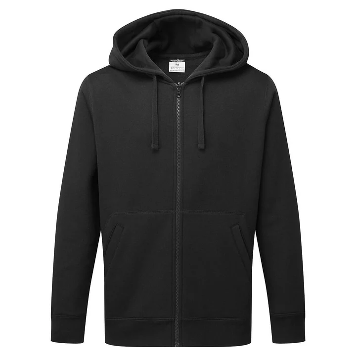 B312 - Hoodie med dragkedja