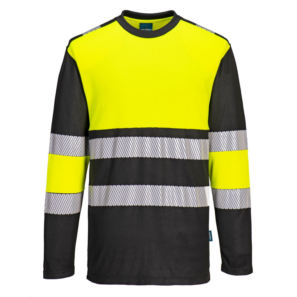 PW312 - PW3 Hi-Vis Cotton Comfort Class 1 T-Shirt L/S