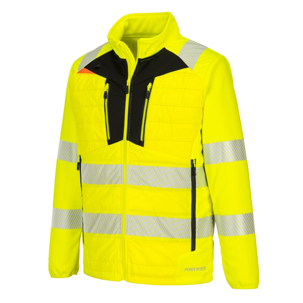 DX473 - DX4 Hi-Vis Hybrid Baffle Jacket